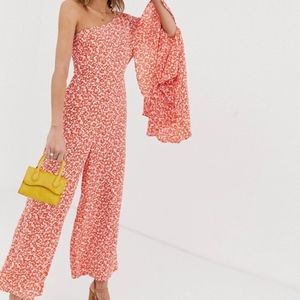 Asos  Lost Ink Asymmetric Jumpsuit